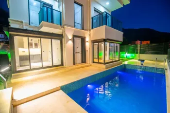 Private family villa in Ovacik with spacious pool
